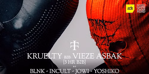 Kruelty B2B Vieze Asbak 3hrs ADE in Zaandam