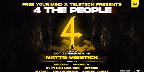 FYM x Teletech: Natte Visstick – 4 the People in Zaandam