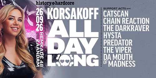 Korsakoff All Day Long — Uitgaan in Zaandam